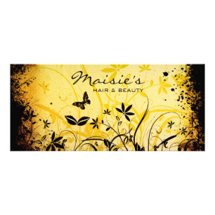 Publicitaire Carte en rack à grains floraux
