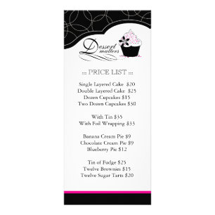 Publicitaire Carte en rack de boulangerie audacieuse