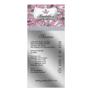 Publicitaire Carte en rack de la couronne de joaillerie Zebra L
