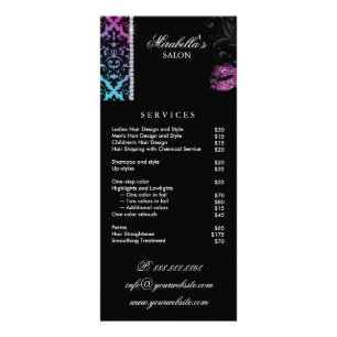 Publicitaire Carte en rack de maquillage Cosmetologie brillante