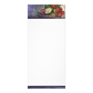 Publicitaire Carte en rack de salade