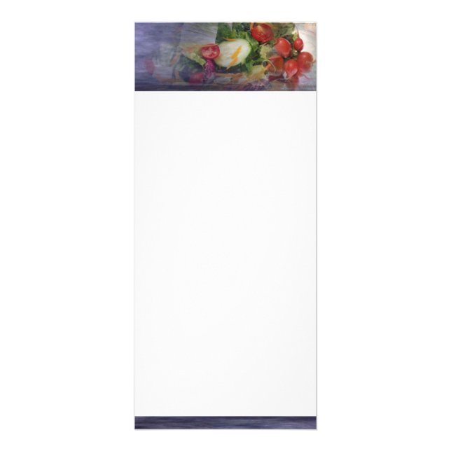 Publicitaire Carte en rack de salade (Devant)