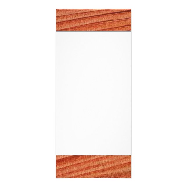 Publicitaire Carte en rack pour grains en bois (Devant)