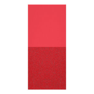 Publicitaire Carte en rack rouge double finition 4″×9″ (Parties