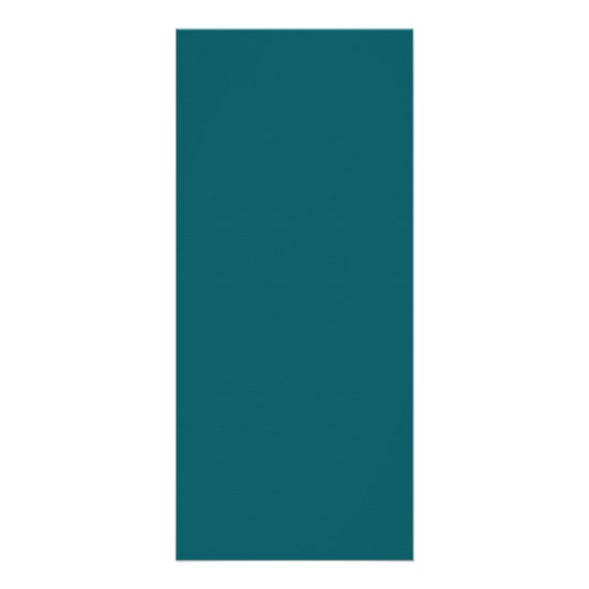 Publicitaire Carte en rack Turquoise foncé (Devant)