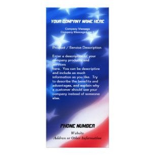 Publicitaire Carte faite sur commande de support, conception