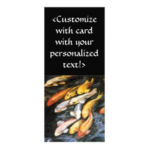 Publicitaire Carte Koi Fish Rack