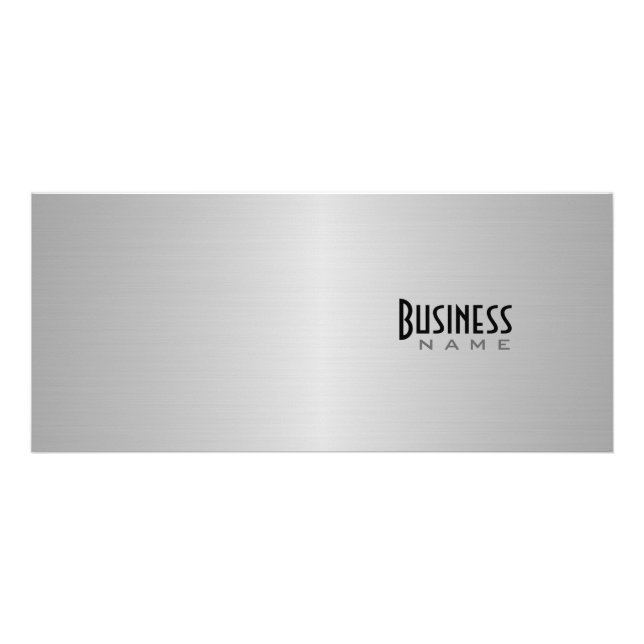 Publicitaire Carte métallique de support de conception (Devant)