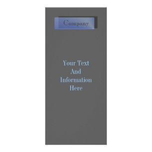 Publicitaire Carte rack Blue Sapphire