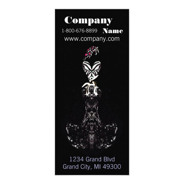 Publicitaire Carte Rack Boutique (Devant)