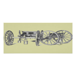 Publicitaire Carte Rack Cannon révolutionnaire