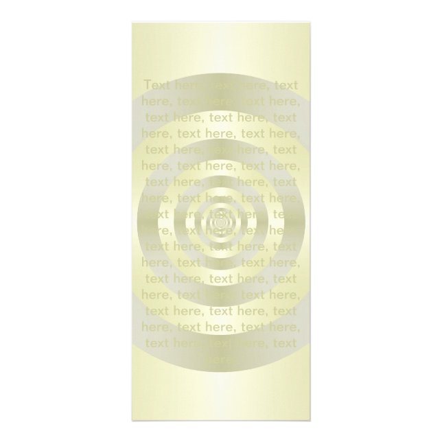 Publicitaire Carte rack cible (Dos)