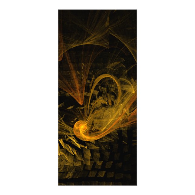 Publicitaire Carte rack d'art Abstrait point de rupture (Devant)