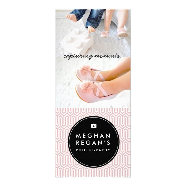Publicitaire Carte rack de conception propre - Marketing photog (Devant)