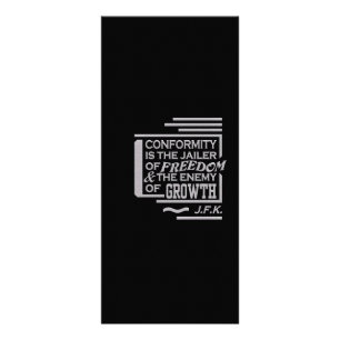 Publicitaire Carte rack de devis JFK - personnaliser