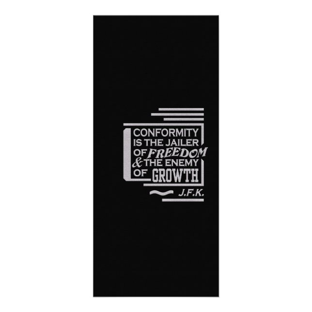 Publicitaire Carte rack de devis JFK - personnaliser (Devant)