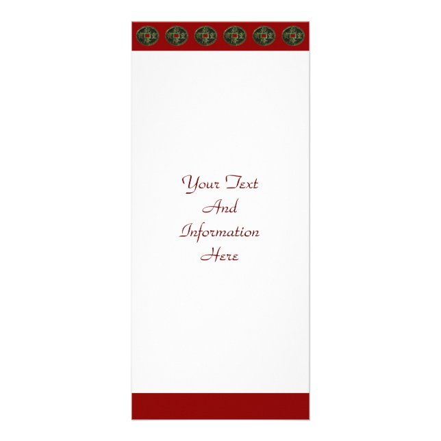 Publicitaire Carte rack de pièces chinoises (Devant)