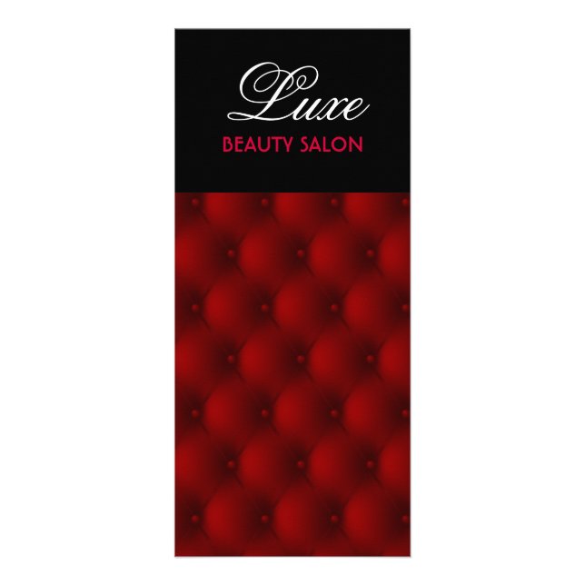 Publicitaire Carte rack design de luxe (Devant)