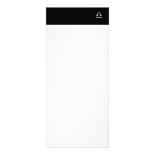 Publicitaire Carte rack Libra