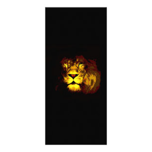 Publicitaire Carte rack Lion