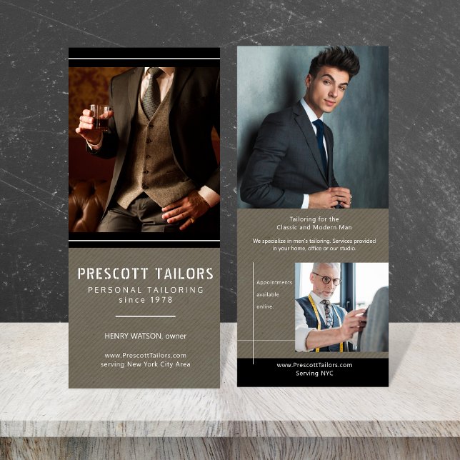 Publicitaire Carte Rack Marketing Raffinée (Créateur téléchargé)