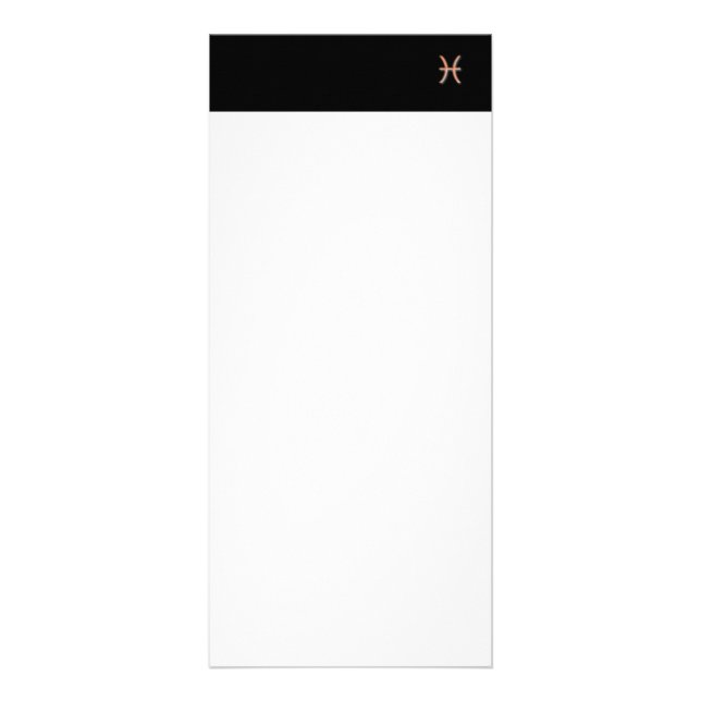 Publicitaire Carte rack Pisces (Devant)