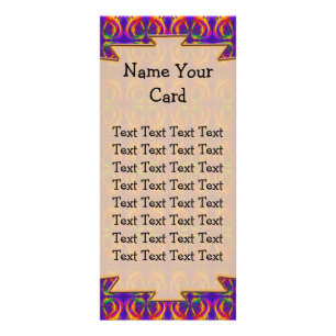 Publicitaire Carte Rack Tribal Personnalisable