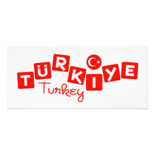 Publicitaire Carte rack TURKEY - personnaliser
