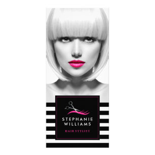 Publicitaire Chic Hair Salon Tarifs Carte Rack