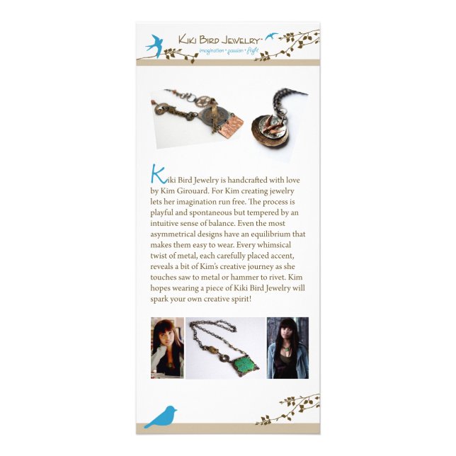 Publicitaire Conception de carte personnalisée | Modèle Zazzle  (Devant)