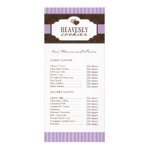 Publicitaire Cookies / Carte en rack de boulangerie