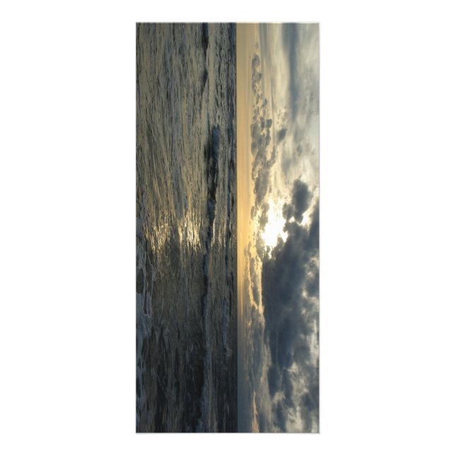 Publicitaire Coucher de soleil sur la carte Sea Rack (Devant)