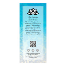 Modèle de carte Spa Damask Ombre Salon personnalis