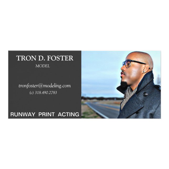 Publicitaire Modélisation de la carte de support (Devant)