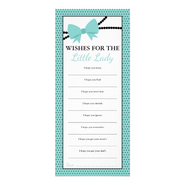 Publicitaire Voeux pour carte bébé, voeux, petite dame (Devant)