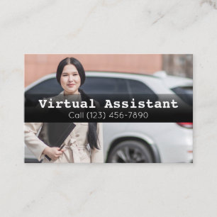 Publicité Assistant virtuel Carte de visite cadeau