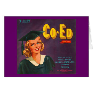 Publicité de cru d'oranges de marque de Co Ed