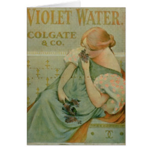Publicité par affichage "l'eau violette", par