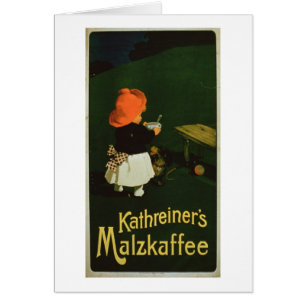 Publicité par affichage pour le 'malt Coffee de