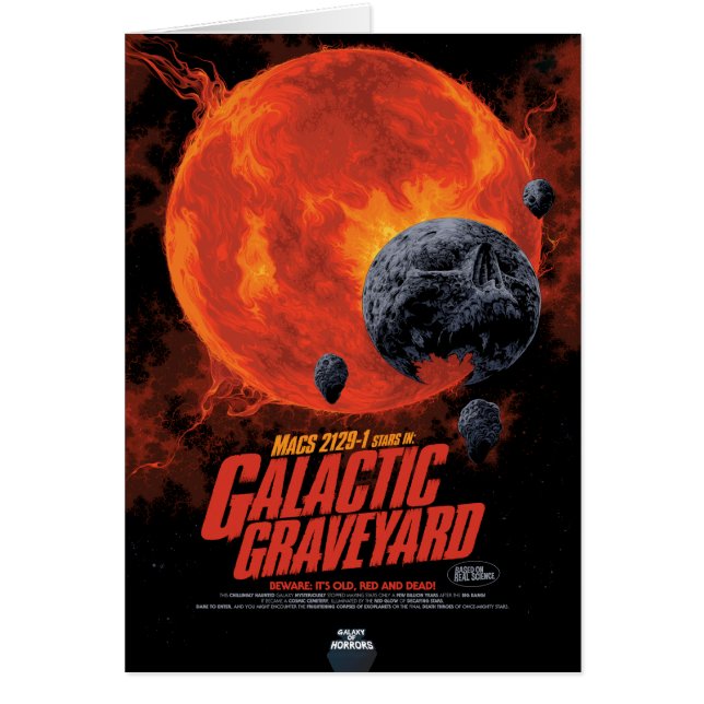 Publicité pour un film d'horreur de science-fictio (Devant)