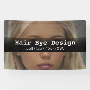 Publicité Salon des cheveux Bannière d'entreprise