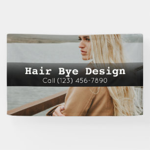 Publicité Salon des cheveux Bannière d'entreprise