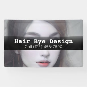Publicité Salon des cheveux Bannière d'entreprise