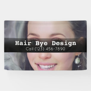 Publicité Salon des cheveux Bannière d'entreprise