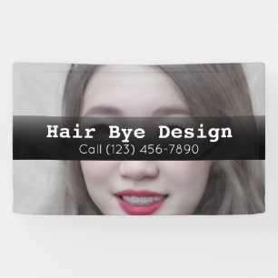 Publicité Salon des cheveux Bannière d'entreprise