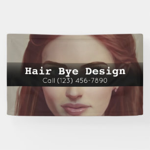 Publicité Salon des cheveux Bannière d'entreprise