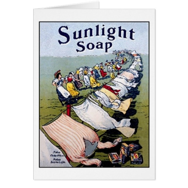 Publicité Sunlight Soap (Devant)