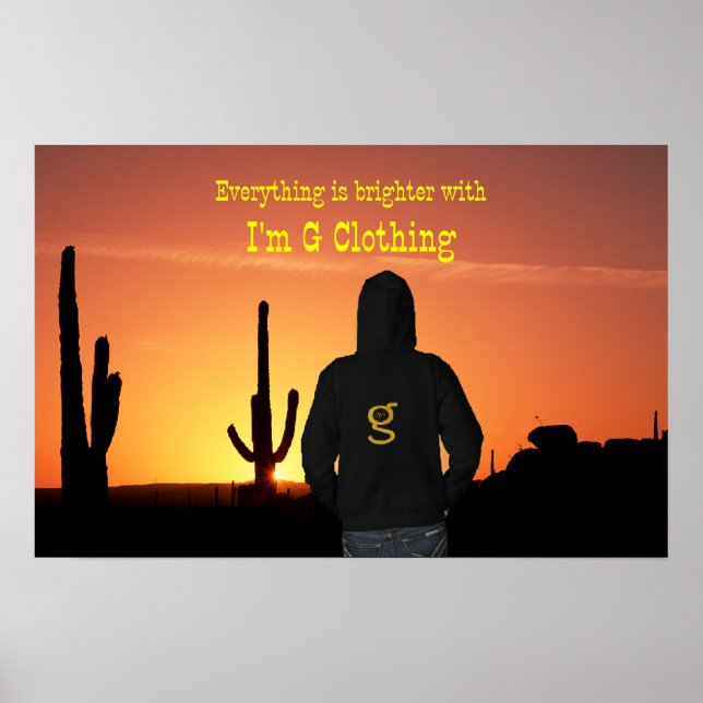 Publicité Sunrise de I'm G Clothing - affiche (Devant)