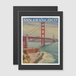 Publicité touristique vintage de San Francisco