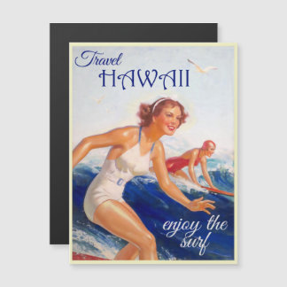 Publicité touristique vintage Hawaï